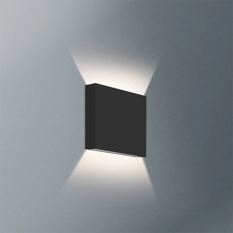 19802 IP54 6W 360lm LED Lampu Dinding Luaran