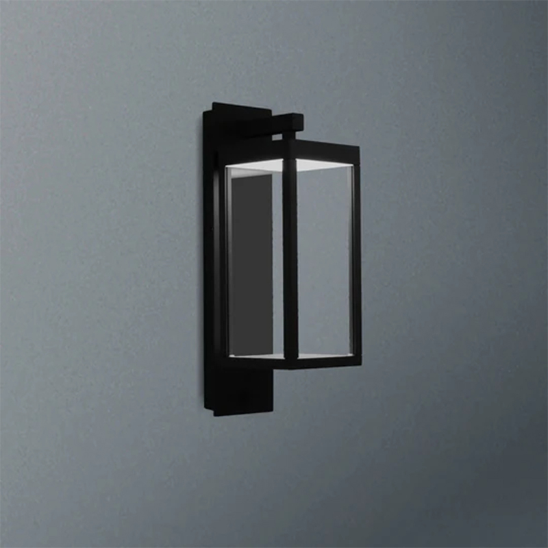 22559 Luar Masuk Luar Masuk Cahaya Cahaya Led dengan Sensor Hari Lantan Aluminium dan Malam untuk Serambi