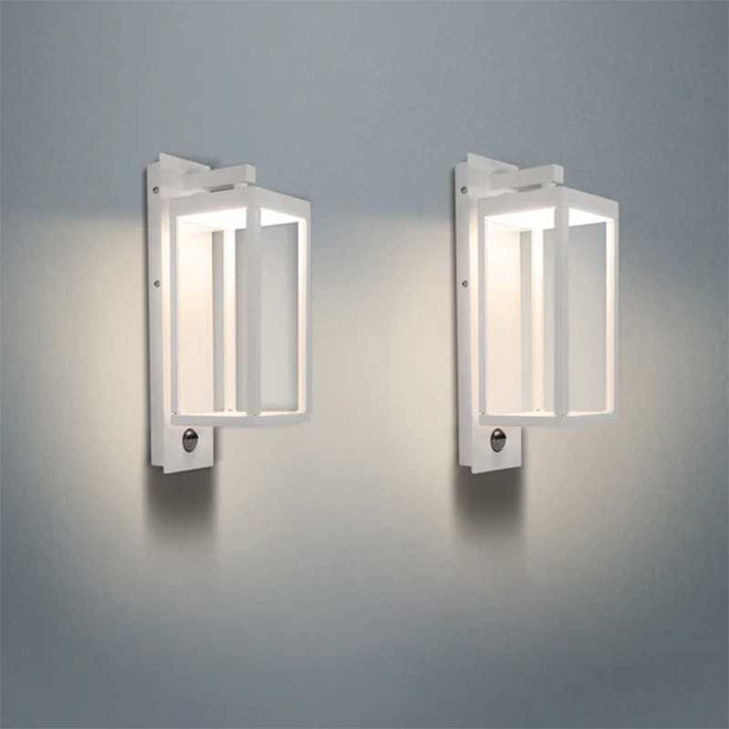 22527 2 pek lampu dinding luar